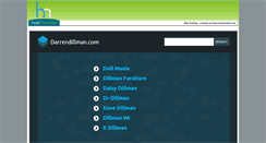 Desktop Screenshot of darrendillman.com
